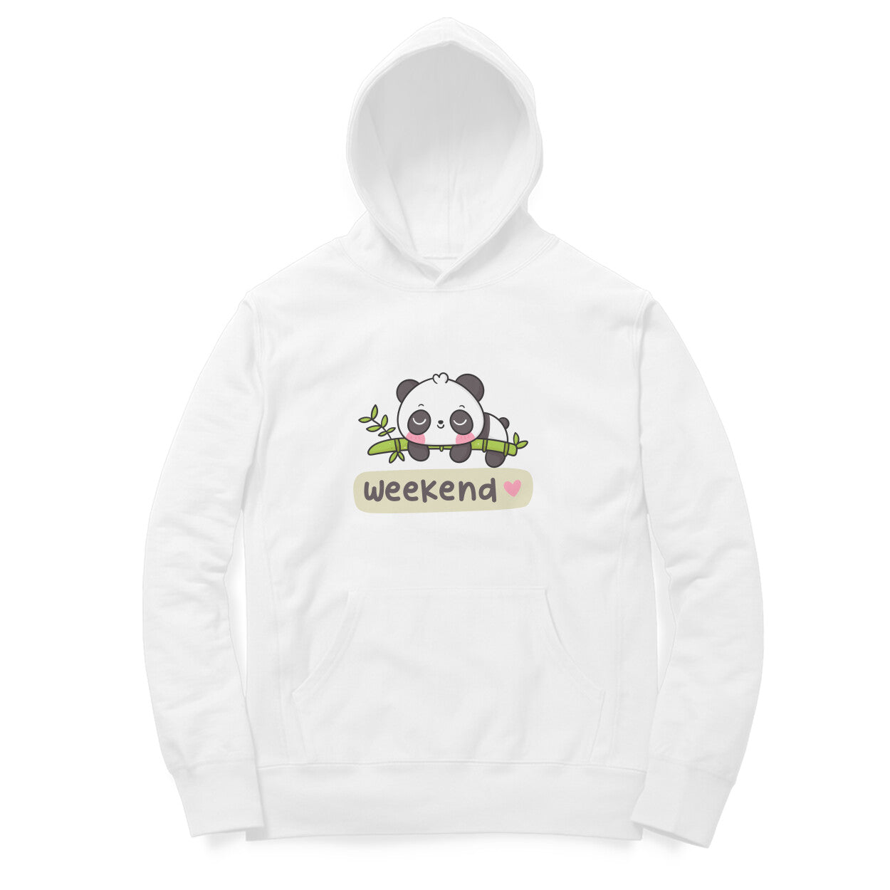 Weekend Panda: Days of The Week Hoodie