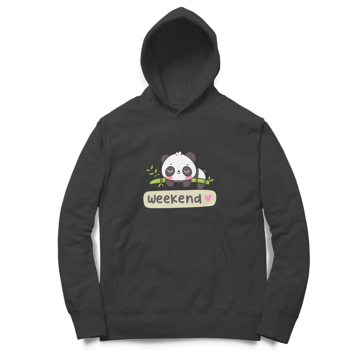 Weekend Panda: Days of The Week Hoodie