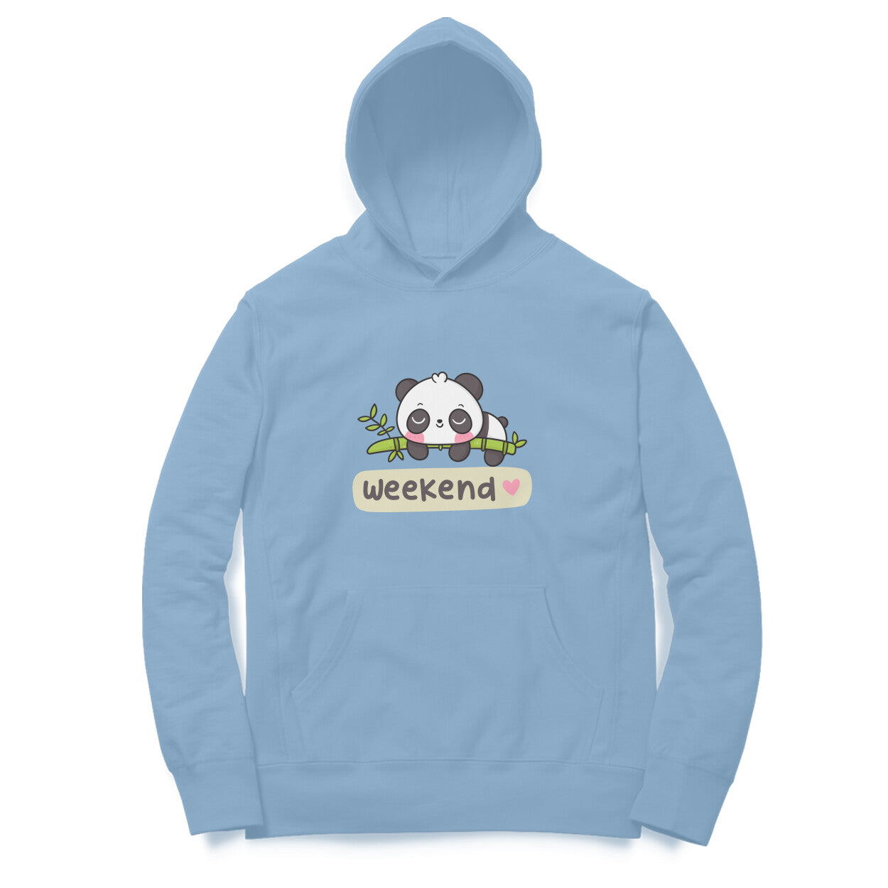 Weekend Panda: Days of The Week Hoodie