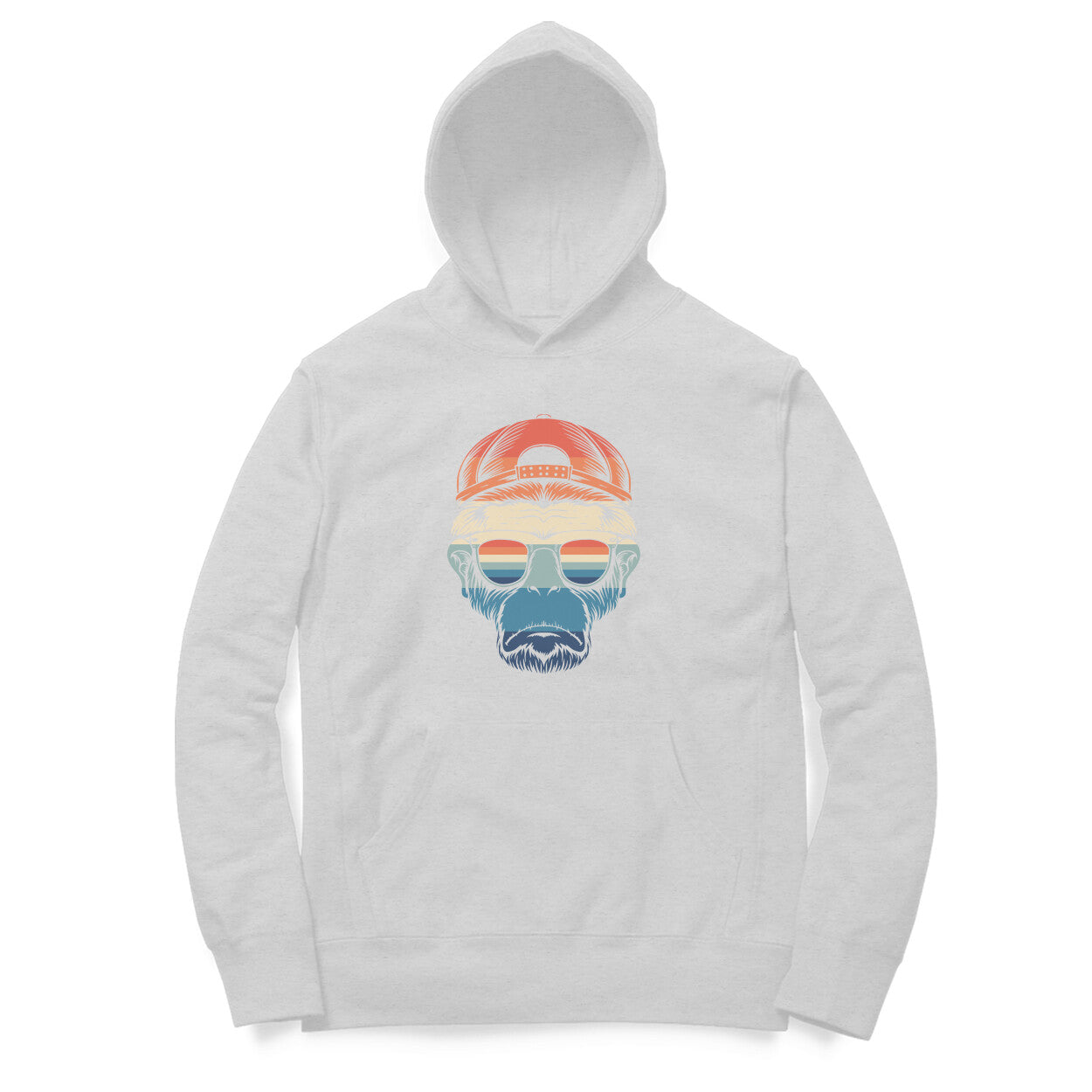 Smart Chimpanzee Print - Hoodie