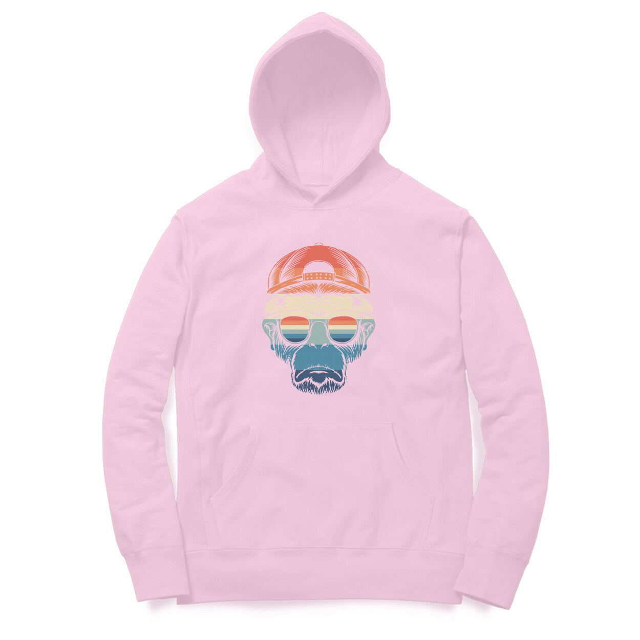 Smart Chimpanzee Print - Hoodie