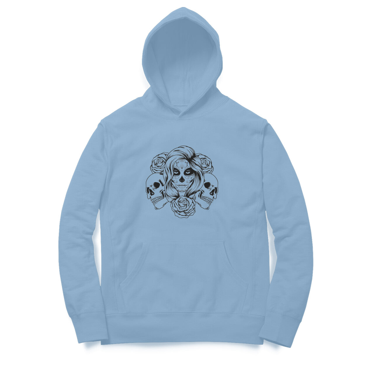 Skulls and Roses - Hoodie