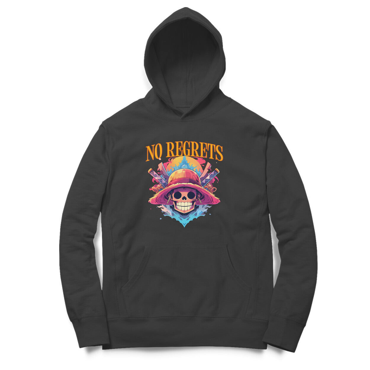 No Regrets - One Piece - Anime Hoodie
