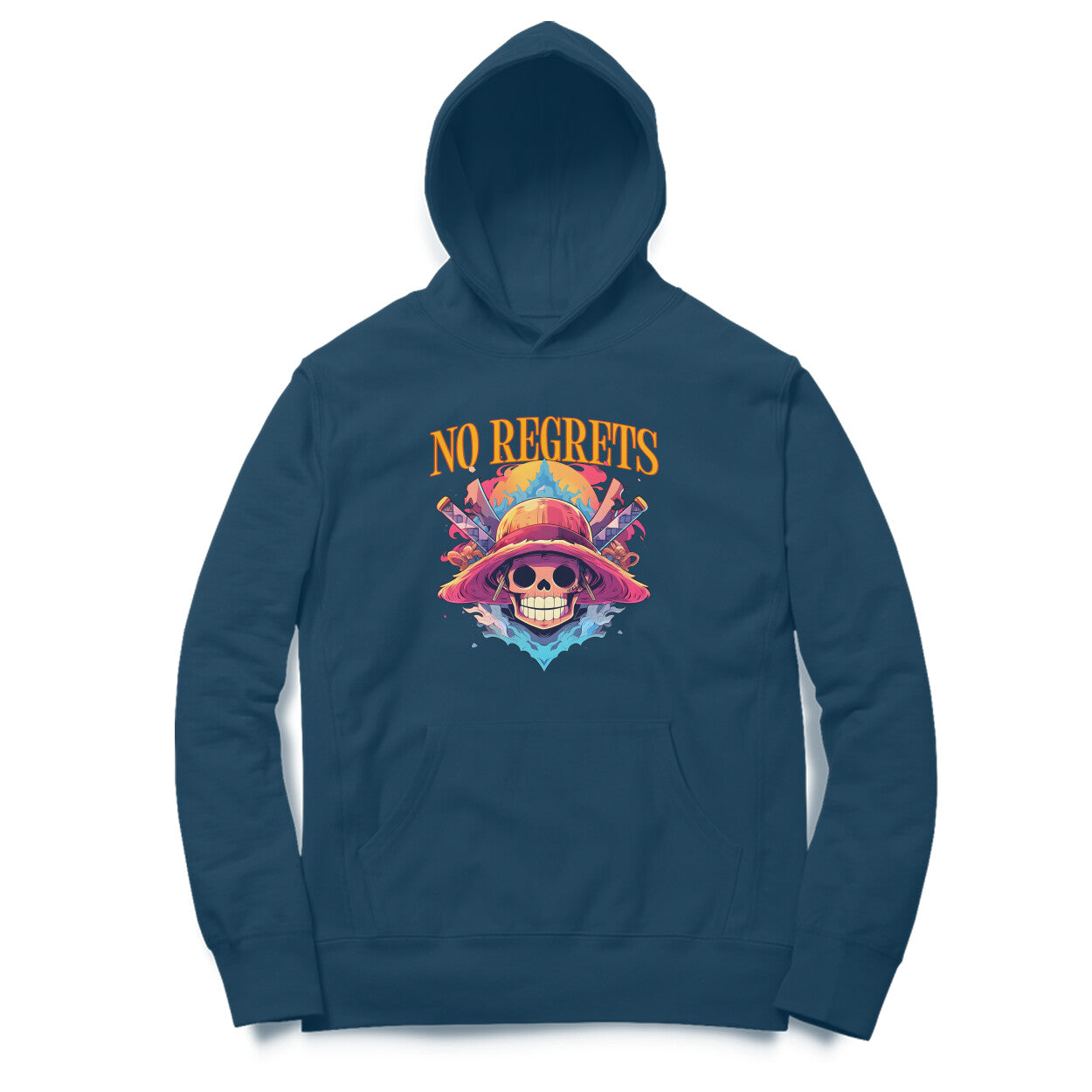 No Regrets - One Piece - Anime Hoodie