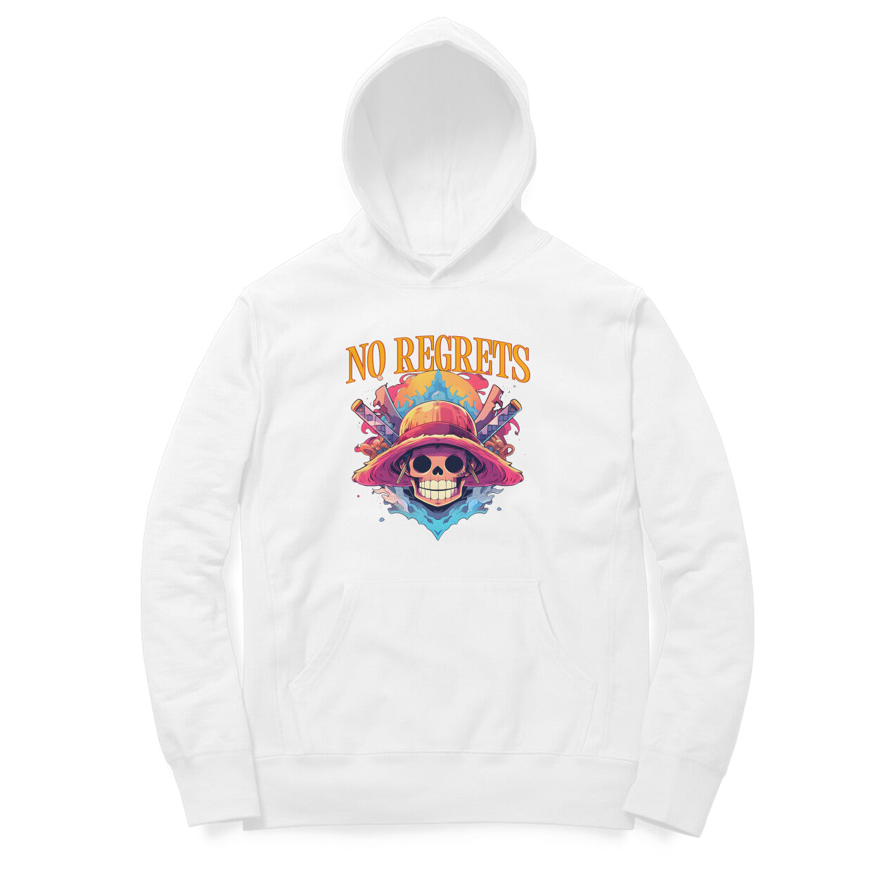 No Regrets - One Piece - Anime Hoodie
