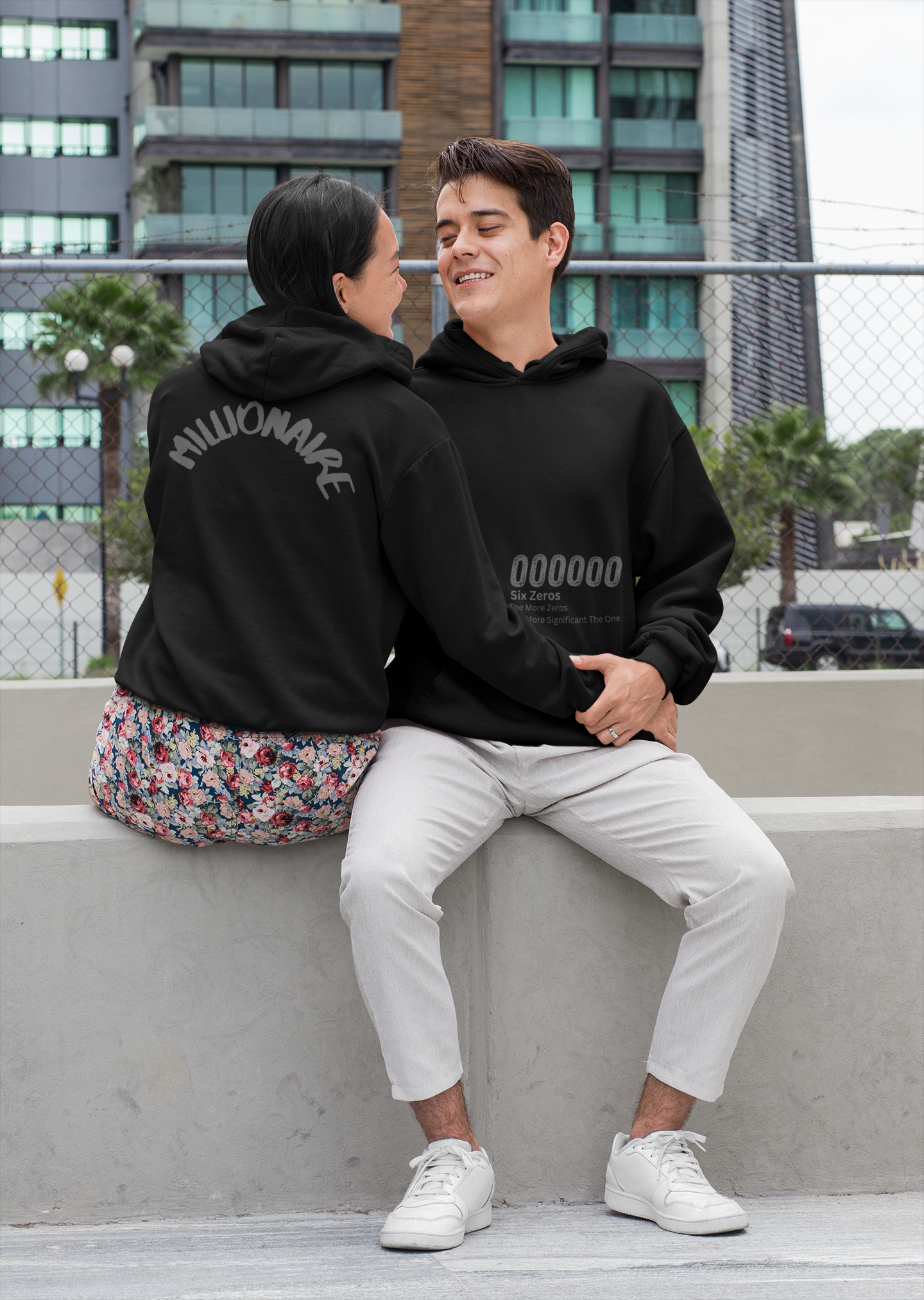 Both Side Print - Millionaire - Hoodie