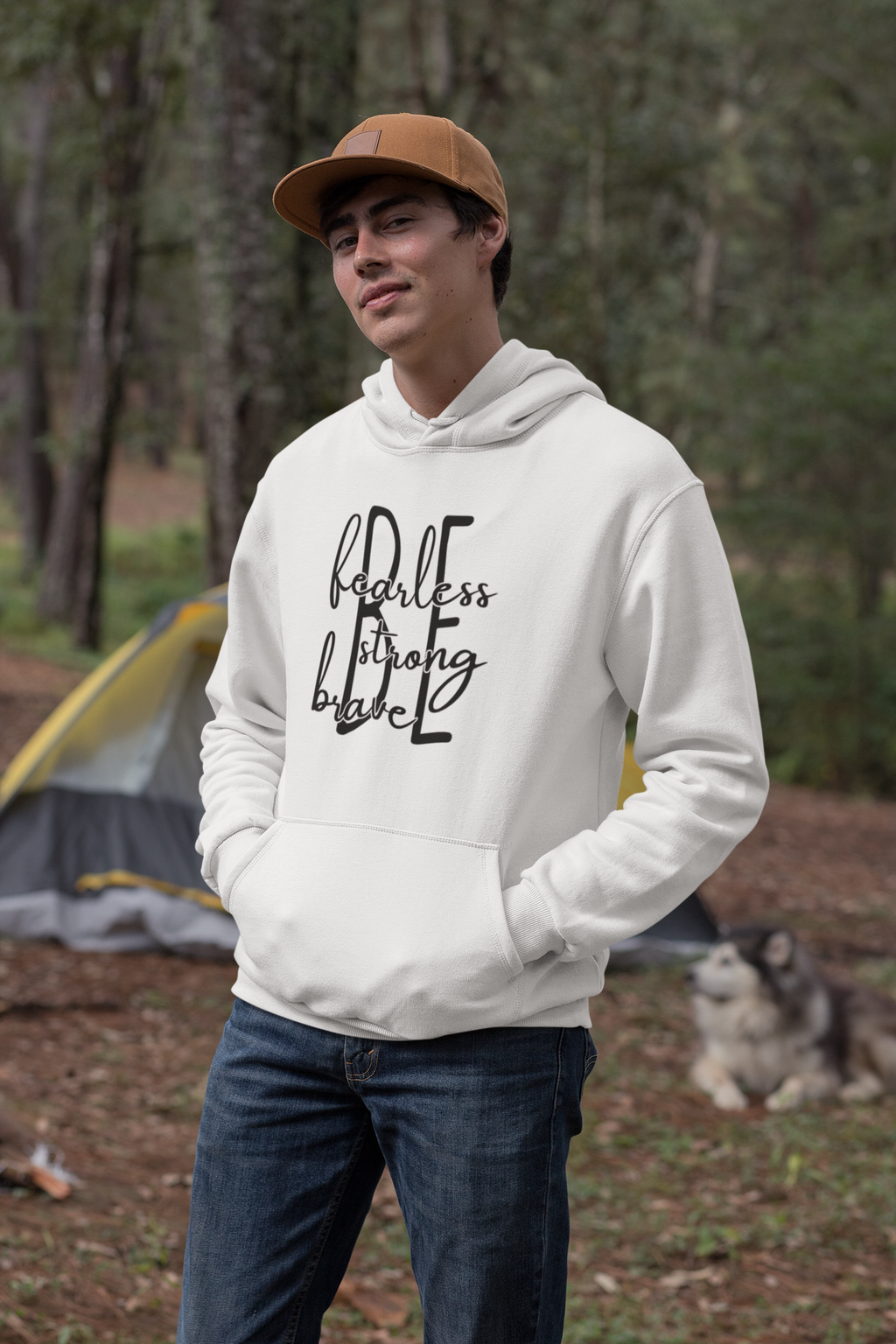 Be Fearless, Strong, Brave - Hoodie